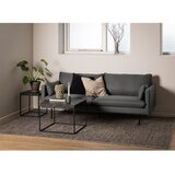 Actona Črna mizica z mizno ploščo v marmornem dekorju 60x60 cm Barossa – | Shoptok.si