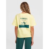 O'neill Majica 'Boxy' svetlo rumena / jelka | Shoptok.si