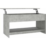  Stolić za kavu boja betona 102x50,5x52,5 cm konstruirano drvo | shoptok.hr