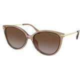 Michael Kors Dupont MK2184U 3938T5 Polarized ONE SIZE (58) Rjava/Rjava Cene