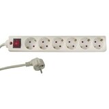 REV Produžni kabel s utičnicama (Broj šuko utičnica: 6 Kom., Bijele boje, 1,4 m) | shoptok.hr