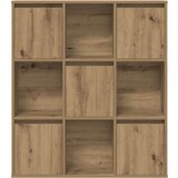 vidaXL Regal za knjige boja hrasta 89x24x101,5 cm konstruirano drvo | shoptok.hr