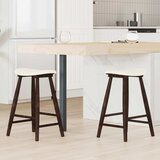  Trpezarijske stolice 2 pcs Svijetlosmeđa 46 x 37 x 63 cm | shoptok.hr
