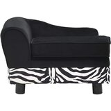 SOFA za pse crna 57 x 34 x 36 cm plišana | shoptok.hr