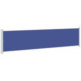  Uvlačiva bočna tenda za terasu 140 x 600 cm plava | shoptok.hr