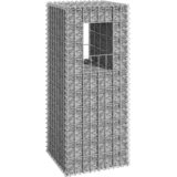  Gabionska stupna košara 40 x 40 x 100 cm željezna | shoptok.hr