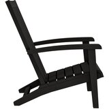  Vrtne stolice Adirondack 2 kom crne od polipropilena | shoptok.hr