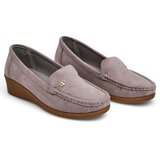 Resti Women's Moccasins on a Low Wedge Lepolt | ePonuda.com