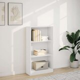 vidaXL Regal za knjige bijeli 60x24x109 cm od konstruiranog drva | shoptok.hr