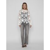 Vila Bluza 'Dama' volneno bela | Shoptok.si