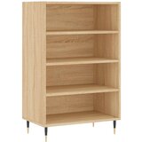 Maison Chic Visoka omara - Komoda - Predalnik sonoma hrast 57x35x90 cm inženirski les, (21722389) Cene