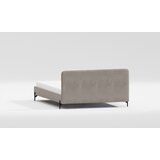 Ropez Svetlo rjava oblazinjena postelja z letvenim dnom 90x200 cm Barker – | Shoptok.si