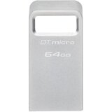 Kingston USB memorija DTMC3G2/64GB/DataTraveler Micro/3.2/srebrna | ePonuda.com