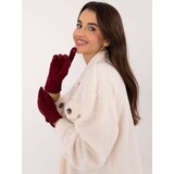 Wool Fashion Italia Gloves-AT-RK-23903.55-burgundy | shoptok.hr