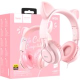 hoco. Slušalice sa mikrofonom, mačje uši, pink – W36 slušalice Mačje uši,Pink | Eponuda.ba