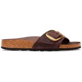 Birkenstock Sandali & Odprti čevlji NATIKAČI MADRID BIG BUCKLE Kostanjeva Cene