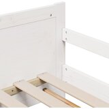  s produžetnim madracem s uzglavljem Bijelo 80 x 200 cm | shoptok.hr