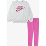 Nike Set NKG FLEECE CREW FLARE LEGGING Cene