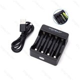 Aigostar USB polnilec 4 AA / AAA baterij DC 5V 1A Cene