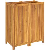  Vrtna sadilica s oblogom 84x42x100 cm od masivnog drva bagrema | shoptok.hr