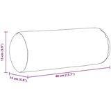  Valjkasti jastučići 2 pcs Svijetlo zelena Ø 15 x 40 cm | shoptok.hr