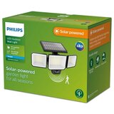 Philips LED solarni zidni reflektor sa senzorom NYSIL 3xLED/8,7W/3,7V IP65 | Eponuda.com