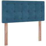vidaXL Okvir kreveta s madraca tamnoplavi 90x190cm baršunasti | shoptok.hr