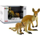  Set of 2 figurines Kangaroo with cub Animals of the World series | shoptok.hr