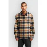 Hugues Heavy Flannel Shirt ochre