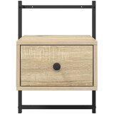 Noćni ormarići zidni 2 kom boja hrasta 35 x 30 x 51 cm drveni | shoptok.hr