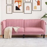  Kavč dvosed roza žamet | Shoptok.si