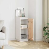  Komoda bijela 31,5 x 34 x 75 cm od masivne borovine | shoptok.hr