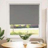 vidaXL Rolo zatemnjena siv 90x130 cm tkanina širina 85,7 cm poliester | Shoptok.si