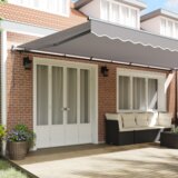 vidaXL Automatska uvlačiva tenda svjetlosiva 600x300 cm | shoptok.hr