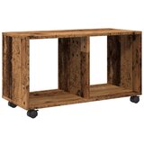 vidaXL Omarica na kolesih starinski les 72x33x42,5 cm inženirski les, (21323775) Cene
