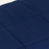  Teška deka plava 150x200 cm 7 kg od tkanine | shoptok.hr