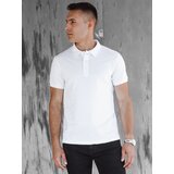 DStreet Koszulka męska polo biała | Shoptok.si