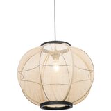 QAZQA Pametna viseča svetilka rjava 48 cm vklj. WiFi G95 - Rob Cene