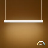  LED luster na sajli LINEA LED/36W/230V 3000/4000/5700K CRI 90 bela | Eponuda.com