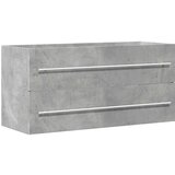 vidaXL Ormarić za umivaonik siva boja betona 100 x 38,5 x 48 cm drveni | shoptok.hr