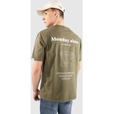 anerkjendt Akkikki Monday Slow T-shirt deep lichen green Cene