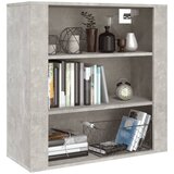  Zidni ormarić siva boja betona 80x33x80 cm konstruirano drvo | shoptok.hr