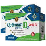 Optimum D3 2000IU forte, 30 kapsula 1+1 gratis cene