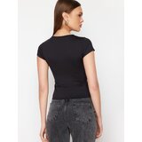 Trendyol Ženska majica TWOSS24TS00238, Crna | Eponuda.com