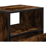 vidaXL Zidni noćni ormarići 2 kom dimljeni hrast 40x31x39,5 cm | shoptok.hr