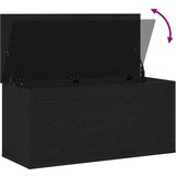 Kutija za spremanje s pohranom Crni hrast 100 x 42 x 46 cm | shoptok.hr