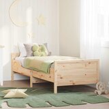 vidaXL Produživi krevet za djecu Ostalo Smeđa 80 x 130 / 165 / 200 cm Cijene
