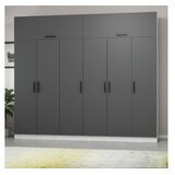 Hanah home Ormar Kale-5239, 270x255x52 cm, Antracit | Eponuda.ba