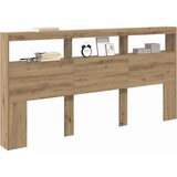  Uzglavlje Umjetnički hrast 200 x 17 x 102 cm Konstruirano drvo | shoptok.hr