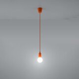  Sollux SL.0584 - Luster na sajli DIEGO 1xE27/60W/230V narandžasta | Eponuda.com